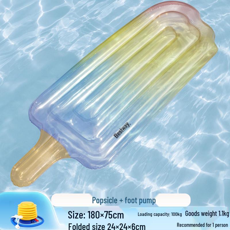 Inflatable Pineapple Cactus Watermelon Pizza Rainbow Pool Float Set