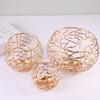 3pcs/set Nordic Style Romantic Candlestick Iron Geometric Candle Holders Home Decoration Metal Craft