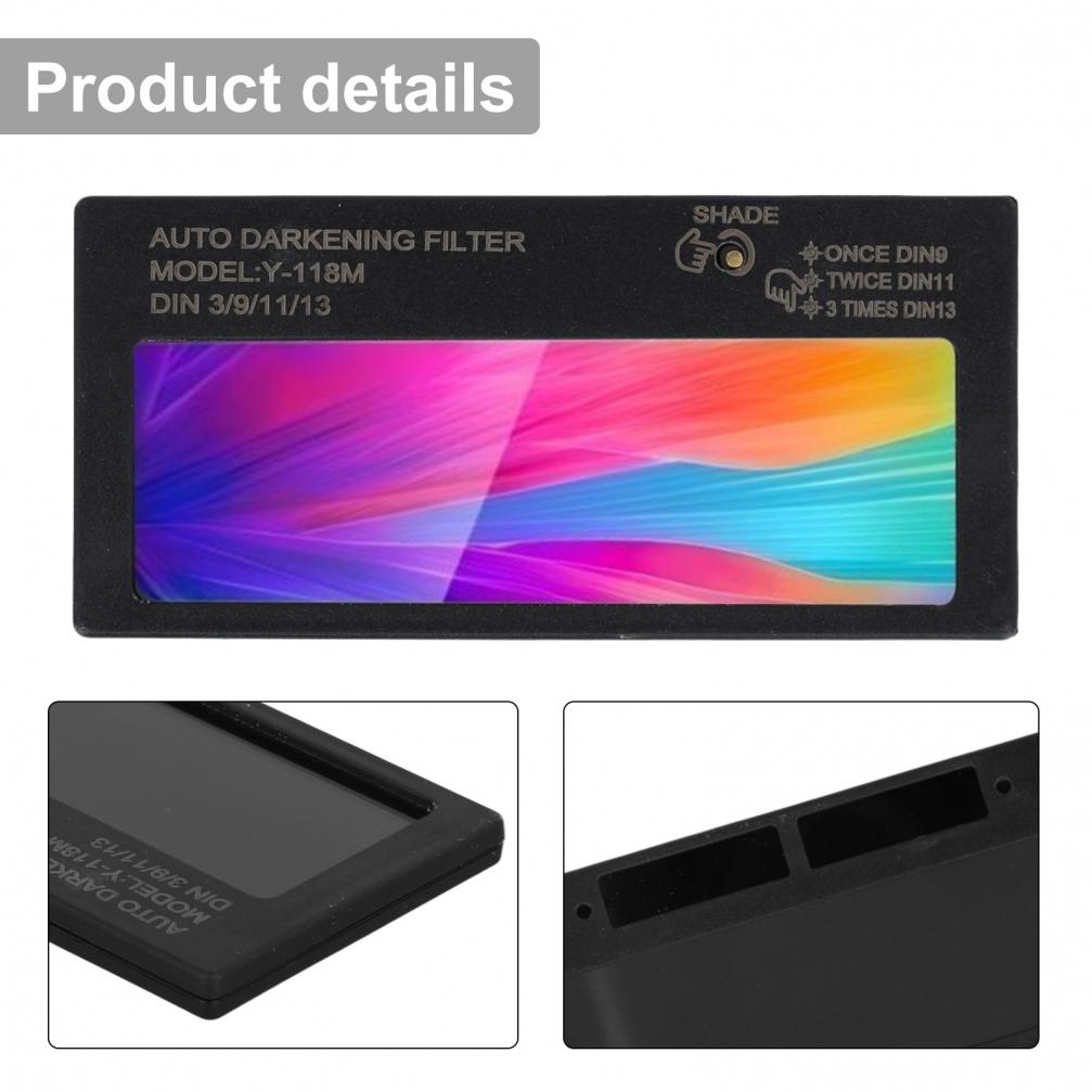 Надежные автоматически затемняющиеся линзы с 3 уровнями регулировки затемнения