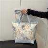 Summer New Lace Fairy Flower Tote Bag Hand Bag Large Capacity Shoulder Bag Lazy Style Armpit Bag