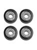 High Performance Rowing Machine Seat Wheel Set With Carbon Steel Bearings /new