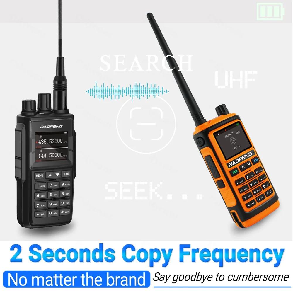 BaoFeng UV 17 Max Professional 10W Powerful Walkie Talkie 50KM Long Range Dual Band Two Way Radios Upgrade UV9R UV10R UV5R Pro