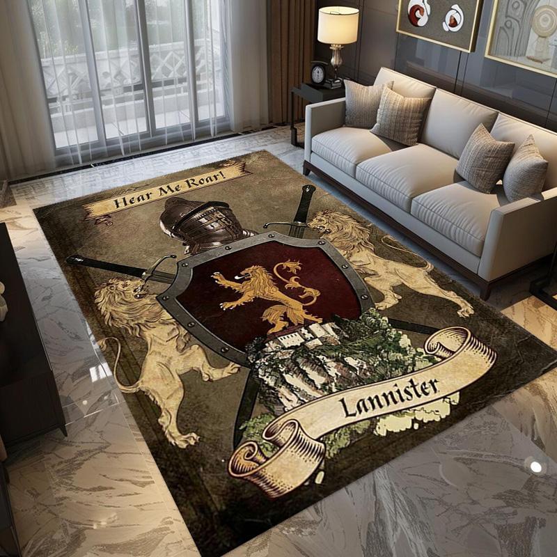 Daenerys's Resolve: Faith Power carpet Living room and bedroom mats Suitable for all seasons Art Doormat Dormitory decoration