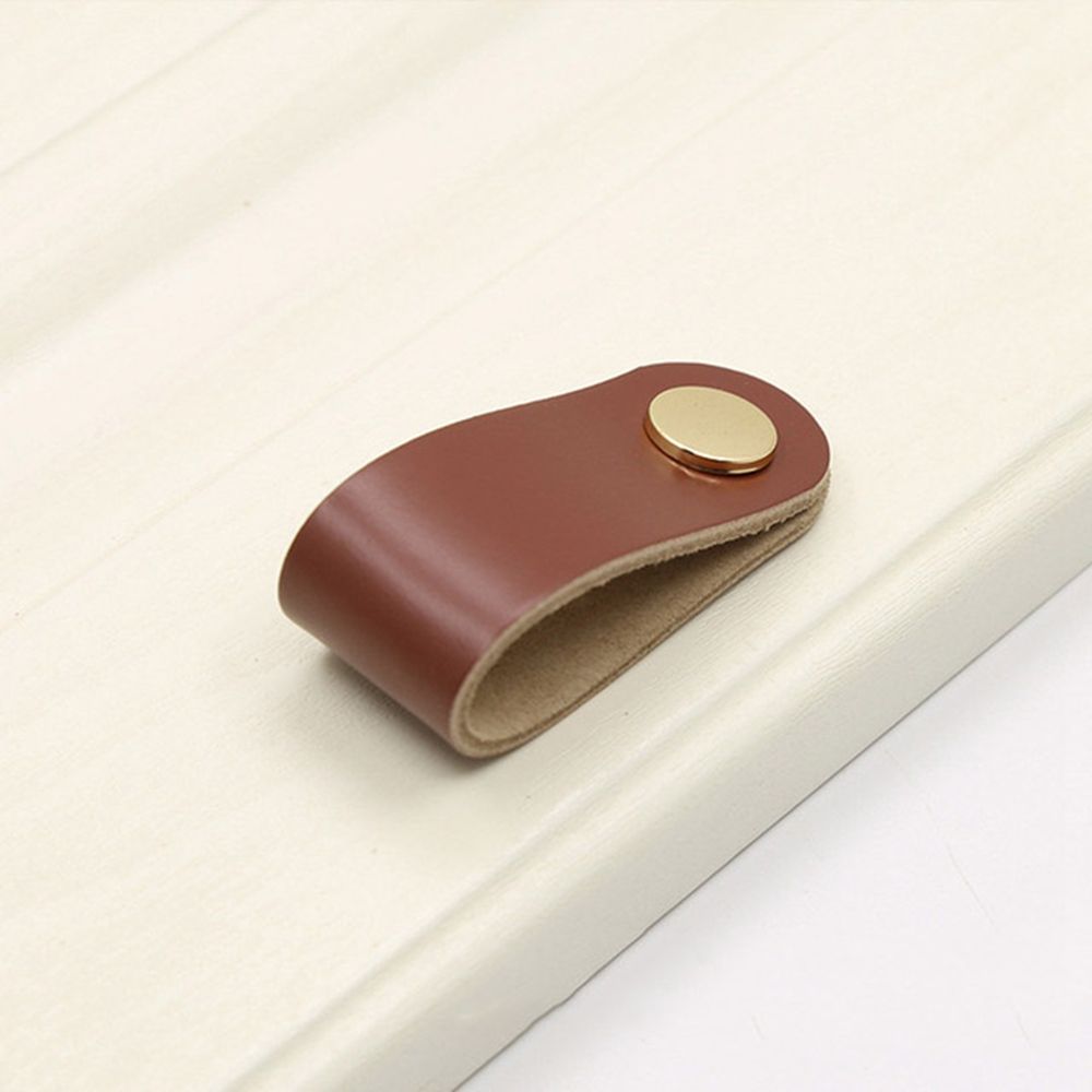 Кухонный шкаф Фурнитура для шкафа Мягкие ручки для ящиков Мебельные ручки Кожаные ручки Дверные ручки