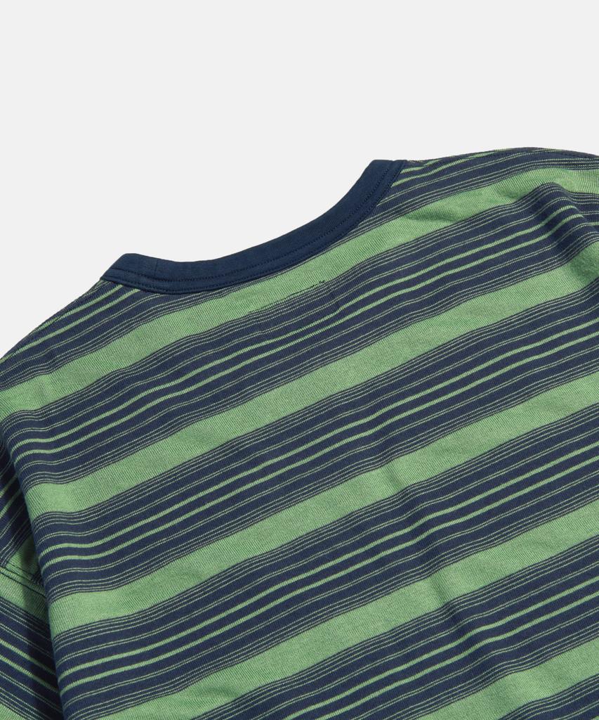 ESPIONAGE Vintage Border Pocket Tee Pistachio