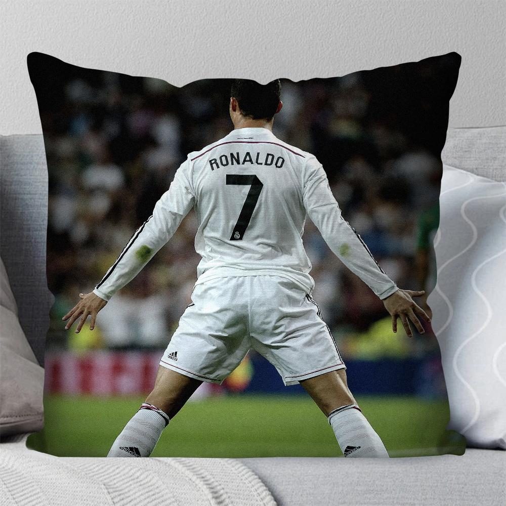 C-Криштиану Р-Роналду Cr7 Наволочка Квадратная Подушка Спальня Диван Отдых Комфортная Подушка Автомобиль Гостиная Домашний Декор 40X40