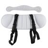 Car Seat   Headrest Pillow Sleeping Head Support Pad Fixing Band for Kids Baby (Gray)