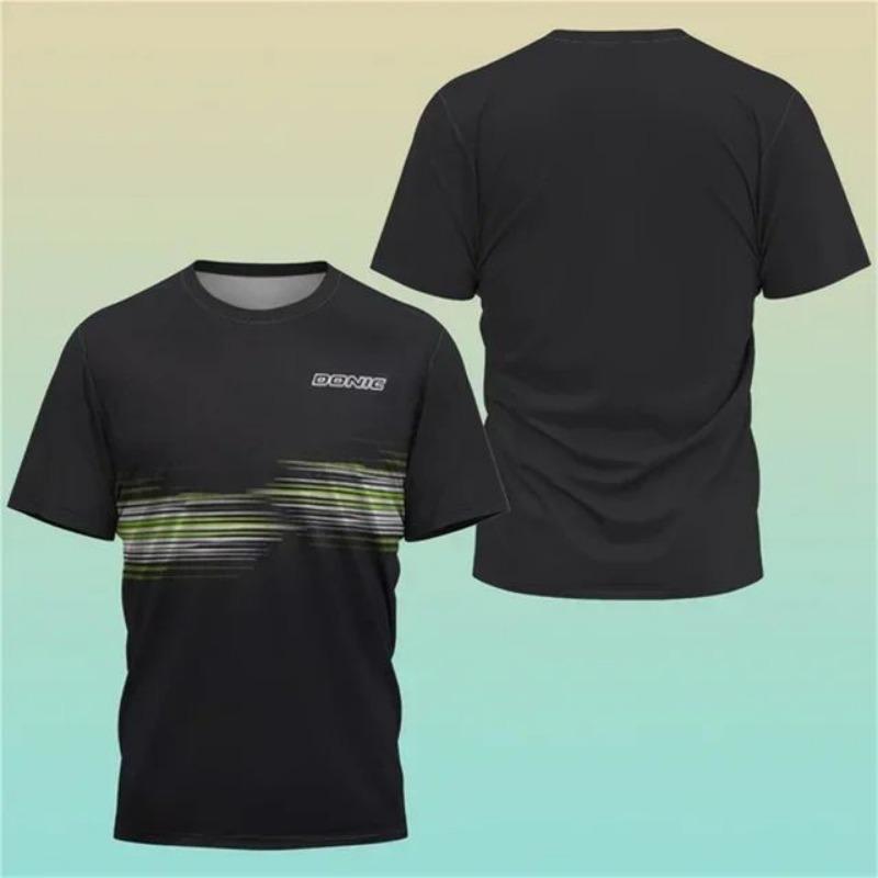 Новая футболка с 3D-принтом, мужская футболка из джерси Haikyuu, спортивная футболка для настольного тенниса, тренировочная, впитывающая пот, удобная футболка для бадминтона