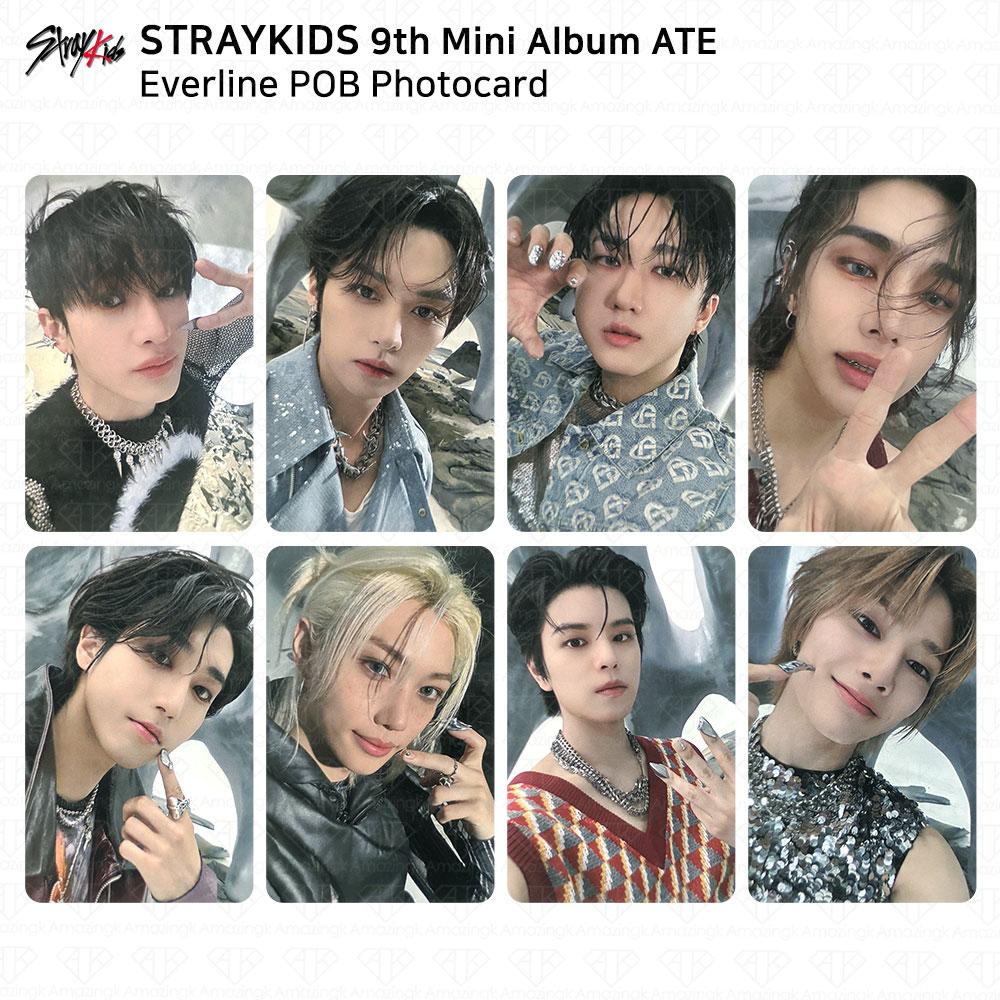 Stray Kids 9-й мини-альбом ATE POB Photocard AppleMusic Aladin Withmuu SKZ KPOP