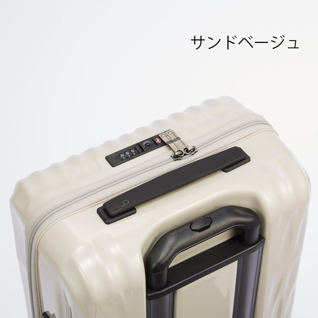 Чемодан размера S 1 ночь 2 дня 2 ночи 3 дня 37 л Легкий 10-летняя гарантия Сделано в Японии Чехол для переноски Сумка для переноски Triaxis 2 Gunmetal [Proteca]