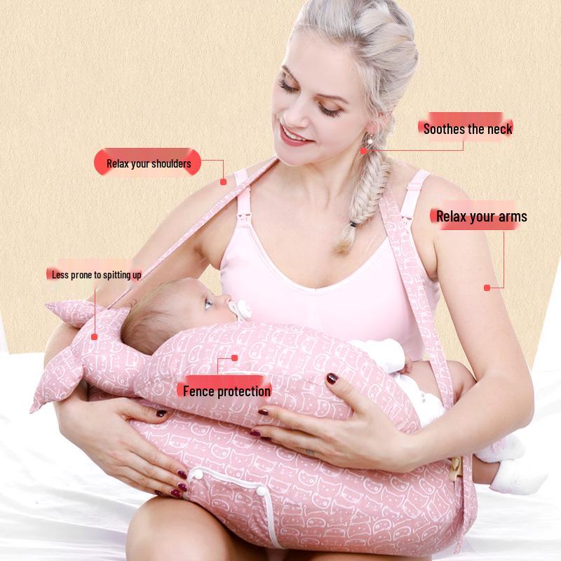 Breastfeeding Pillow & Baby Support Cushion for Newborns