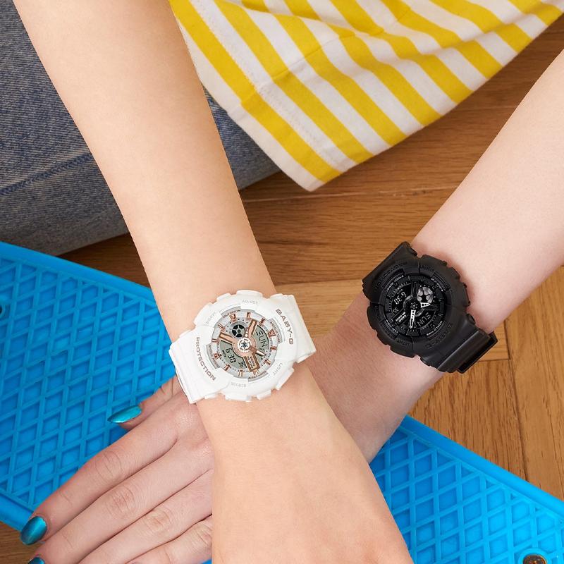 Casio Женские часы BABY-G Черные BA-110XBC-1AJF BA-110XBC-1AJF