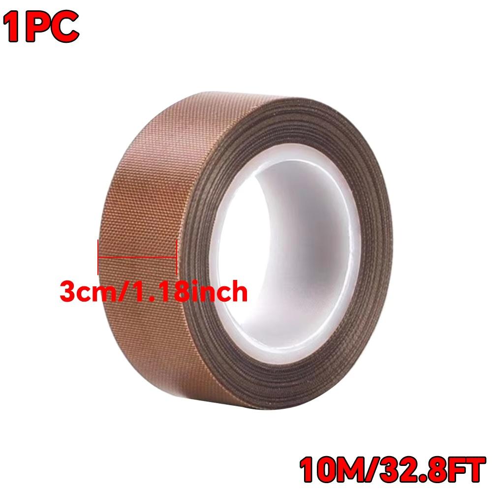 PTFE tape is used for vacuum sealing machines, coated with fiberglass tape that is waterproof, heat-resistant, and durable
