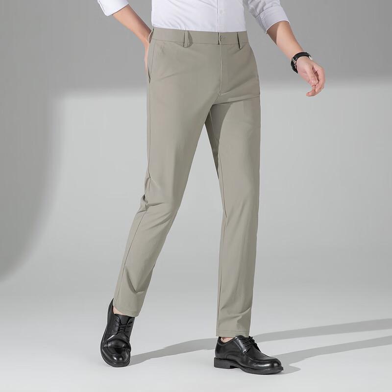 Мужские брюки в стиле business casual прямого кроя