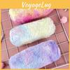 Pen Case Color Key Chain Plush Pencil Case Storage Bag Decoration Gift Kids