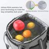 Leak-proof 15L Thermal Lunch Bag Oxford Cloth Thickened Cooler Lunch Box Foldable Waterproof Food Storage Bag Picnics