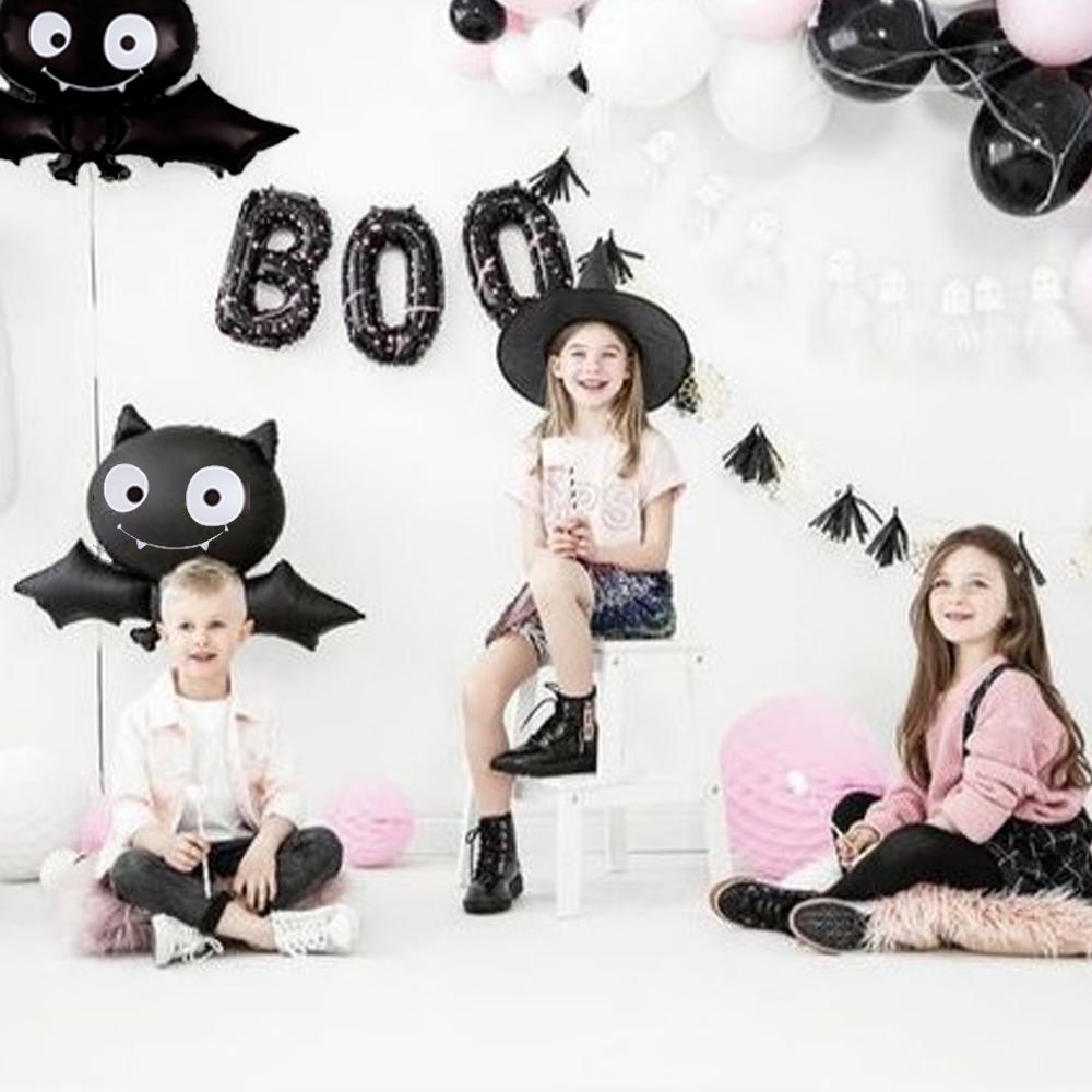 69 шт./компл., воздушные шары на Хэллоуин, гирлянда, арка, комплект, кошмарный череп, скелет, фольгированные шары для украшения Хэллоуина, товары для вечеринок