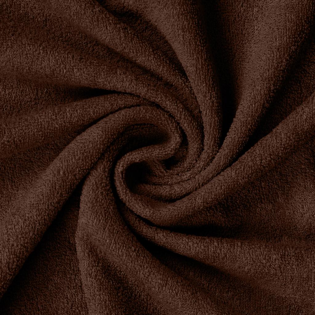 Premium terry sheet with elastic 150x190, 160x200x20, brown_18, matex