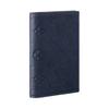 Louis Vuitton Passport Cover Navy Blue Monogram Shadow Embossed Calf Leather Men Wallets M14792