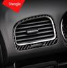 Carbon Fiber Interior Air Vent Trim for 08-12 VW Golf 6