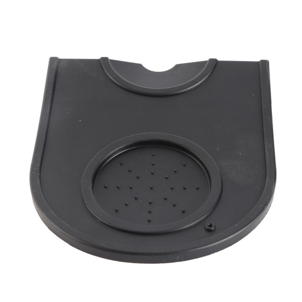 Thicken Design Coffee Tamper Mat Corner Edge Tamp Support Pad Espresso Tamping Mat Countertop Use