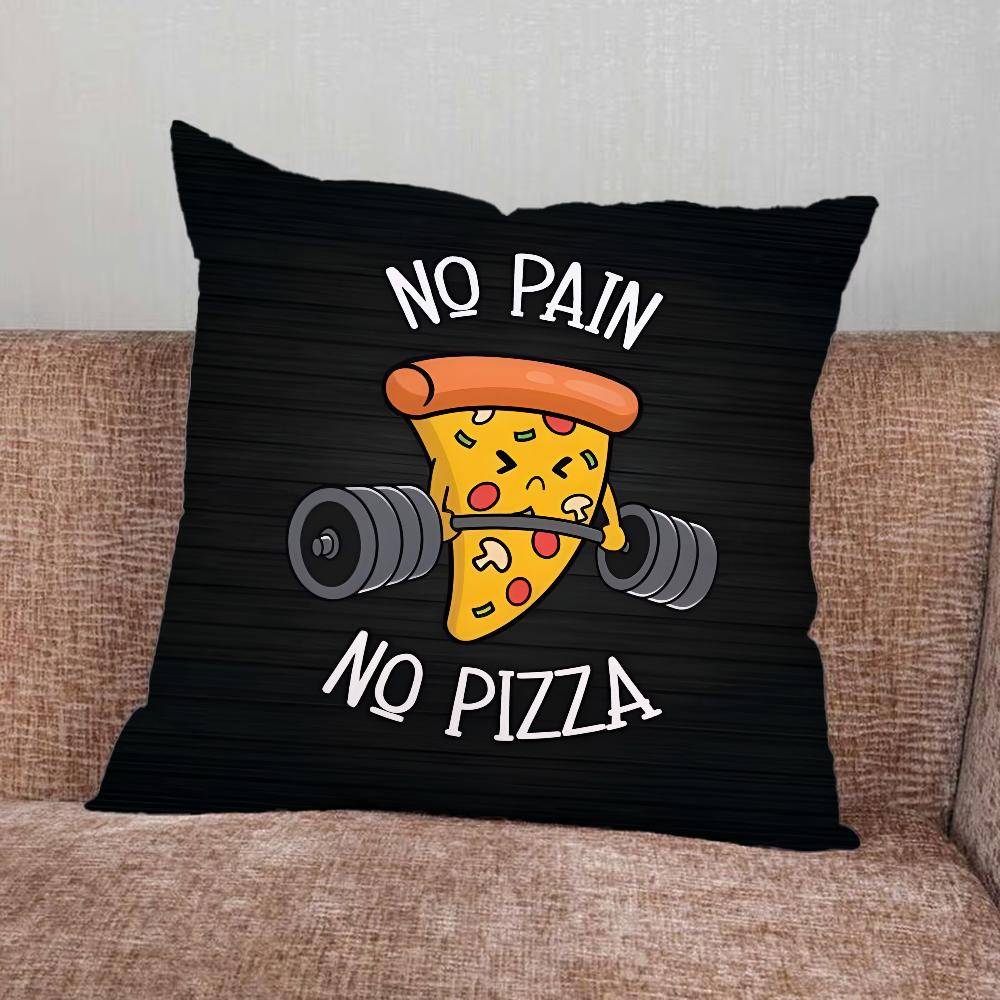 Gym Fitness Bodybuilding Pillow Case For Home Bedroom Car Office Decoration Living Room Sofa Cushion Cover Suitable