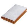 Made In Japan Antique Kip Cowhide Leather Gusset Business Card Holder Gray [Abies]