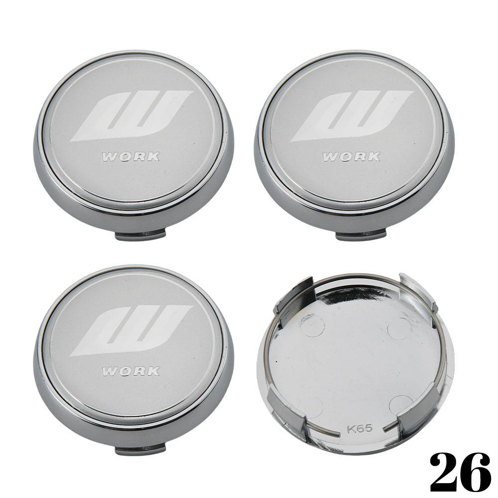 WORK EMOTION Wheel Center Cap 65mm VS EQUIP MEISTER Emblem Sport Rim Hubcap 66mm Wheel Cover Cap 68mm Car Styling Accessories