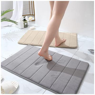 ZPOW Bath Foot Wiping Quick 40 см x Memory Bath Fully Toilet Mat Коврик, Коврик, Сухой, Впитывающий, Моющийся, 60 см, Нескользящий, Пена, Маленький, Коврик, Подушка,