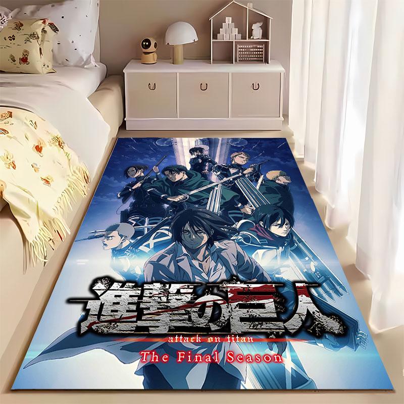 "Attack on Titan Final Season" suitable as a non-slip mat for the living room or bedroom sofa