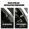 4Pcs Car Wheel Tire Valve Stem Cover Dustproof Cap For Mercedes Benz W210 W176 AMG CLS CLE CLA GLA GLB GLS Class A GLE W222 E300 MX9