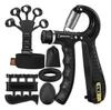 Grip Strengthener, 5-in-1 Hand Exerciser, with accessories, compact and durable