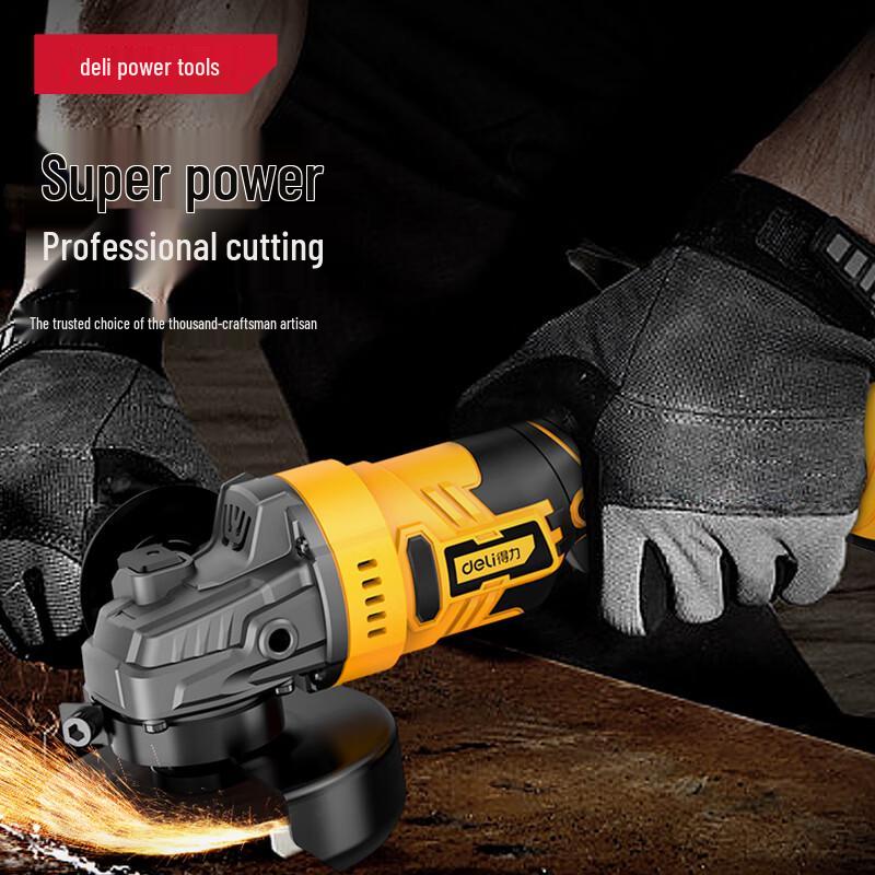 Deli 20V Brushless Cordless Angle Grinder CN plug (adapter included)