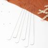 Steel Crafts Knitting Thin Bead Needles DIY Accessories Sewing Tools Curved Beading Needles