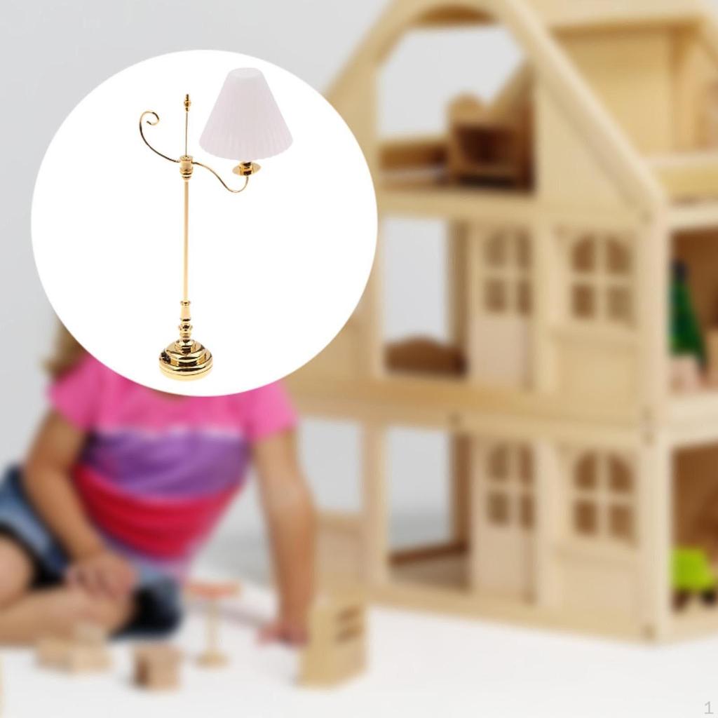 ,1:12 масштаб кукольный домик светильник светильник, подарок мебель игрушка дом имитация лампа модель куклы