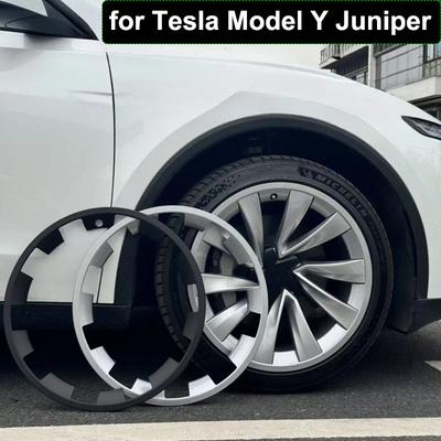 Для Tesla Model Y Juniper 2025 20-дюймовые колеса ABS Защита диска Колесная ступица Колпак ступицы Защита Колпак ступицы Защита от царапин Колпак ступицы