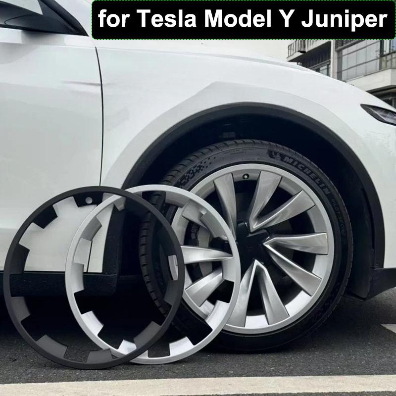 For Tesla Model Y Juniper 2025 20 Inch Wheels ABS Rim Guard Rim Car Hubcap Cover Protection Hubcap Patch Scratch Proof Hub Cap