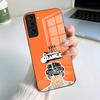 Чехол для телефона с изображением фильма «Заводной апельсин» для Samsung S26 S25 S24 FE S23 S22 S21 Plus S20 Ultra Note20Ultra Черная стеклянная крышка