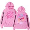 Anime K-Pop Demon Hunters Hoodie Saja Boys Fashion Hoody Sweatshirt Men Women Fleece Casual Oversized Long Sleeves Streetwear