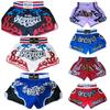 Muaythai Shorts Boxing MMA Adult Kids Light Breathable Boxing Trunks Man Woman Printing Grappling Sanda MMA Shorts
