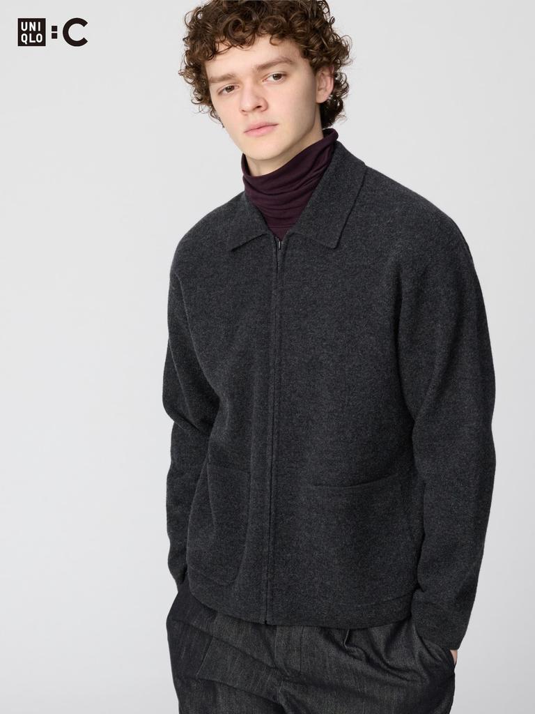Uniqlo Knitted Full Zip Jacket