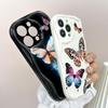 Cute Cartoon Pattern Cream Texture Casing Wavy Edge Soft Silicone Cover Phone Case for Huawei Honor Infinix Tecno iPhone