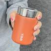 Macaron Mini Cup 230ml for Girls Simple Compact Convenient 316 Stainless Steel Portable Coffee Cup Household Kitchen Supplies