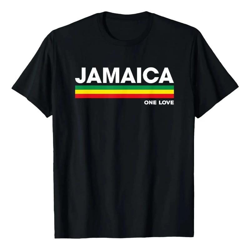 Camiseta De Recuerdo De Vacaciones En Jamaica, Retro, Reggae