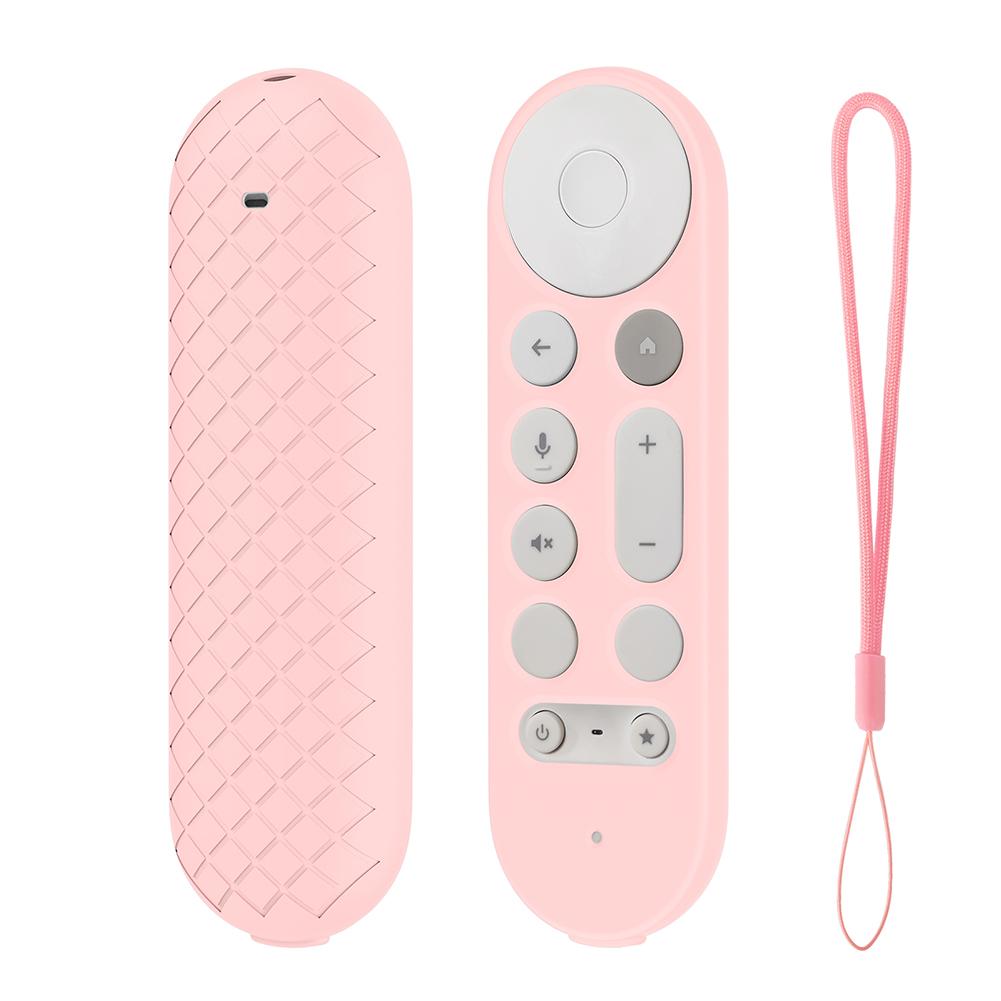 Silicone Remote Case Anti-Slip Protective Cover TV Remote Control Case Remote Protective Case for Google TV Streamer 4K Remote