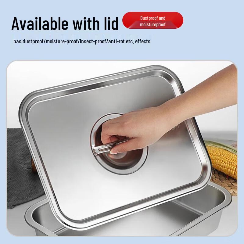 Прямоугольная сервировочная сковорода из нержавеющей стали 304