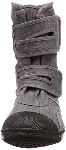 GD Japan Work Boots with Steel Toe Cap for High Altitude Landscaping and Agricultural Use, Wide 4E Width, GD-01 Denim, Gray, Size 26 Cm, 4E