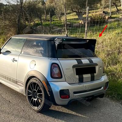 Задний спойлер на крышу для BMW Mini Cooper 2006-2013 R50 R53 R56 Вер.2.11/2.12 Спойлер-губа на крышку багажника Углепластиковый спойлер-крыло Стайлинг автомобиля