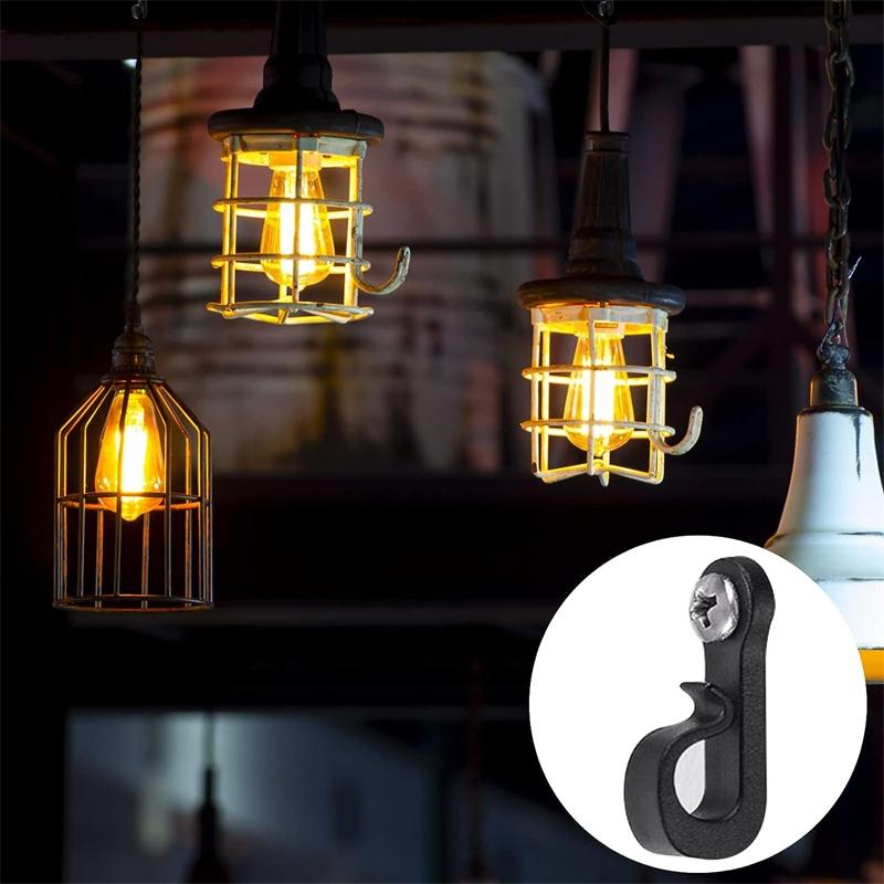 12 Pack Screw Hooks with Anchor Plugs Q-Hanger Hooks for Hanging Christmas String Lights Wind Chimes