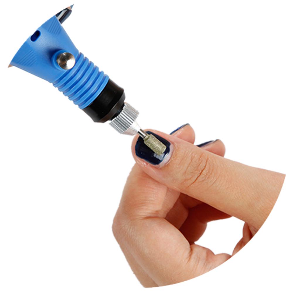 Электрическая шлифовальная дрель, набор полировщиков для маникюра, инструменты для дизайна ногтей, профессиональная машина для ухода за ногтями типа ручки